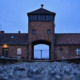 Auschwitz entrance.